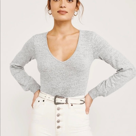 Abercrombie & Fitch Tops - (3/$10) Abercrombie cozy bodysuit